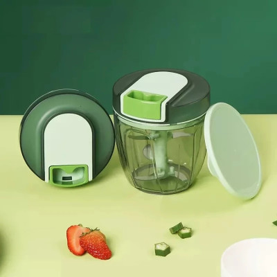 Dụng Cụ Xay Tỏi Ớt , Xay Thịt Mini Đa Năng Damas A397 - Dây Rút Chắc Chắn Dễ Dàng Sử Dụng - Thiết Kế Đế Cao Su Chống Trơn Trượt - 3 Dung Tích Phù Hợp Cho Từng Nhu Cầu Sử Dụng - Hàng Nhập Khẩu