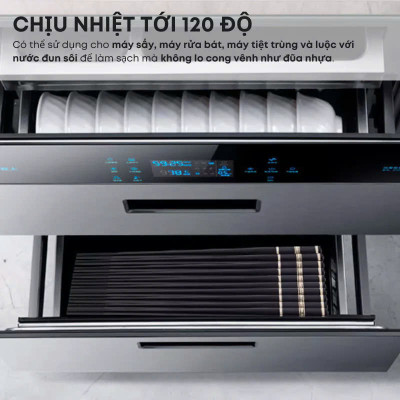 Combo 30 Đôi Đũa 3 Sọc Mạ Vàng Hình Cô Gái Nhật Bản Kháng Khuẩn Chịu Nhiệt - Hàng chính hãng