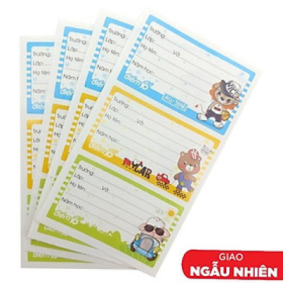 Nhãn Vở TP-NBL01