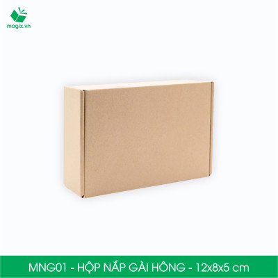 MNG01 - 12x8x5cm - Combo 20 hộp nắp gài hông - Thùng carton đóng hàng