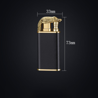 Vỏ Hột Quẹt Bật Lửa Gas BK872 Khò 1 Tia Hình Đầu Hổ 2 Chế Độ Lửa Cực Kỳ Độc Đáo - Nhiều Màu