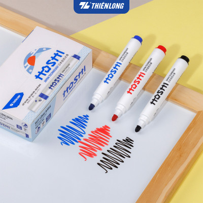 Combo 10 Bút lông bảng Hoshi Thiên Long WB-025/HS - Công nghệ Nhật Bản