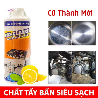 Nước Tẩy Rửa Đa Năng Bio Clearer - Chất Tẩy Bẩn Vệ Sinh Nhà Bếp Siêu Sạch Mùi Hương Dễ Chịu