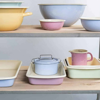 Thố Nướng Riess Classic 0432-006 22x22cm Pastel Hàng chính hãng