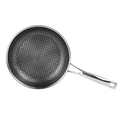 Chảo Noon Song inox 3 lớp đáy từ chống dính 2 mặt Blackcube 32cm hàng xuất Hàn Quốc