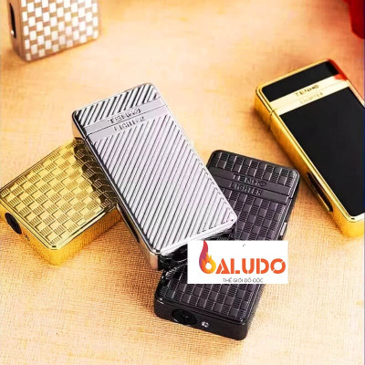Vỏ Hộp Quet Bật Lửa Ga Đá TH-636 Có 2 Chế Độ Lửa, Ô Quan Sát Dung Lượng Ga