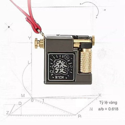 Vỏ hộp quẹt bật lửa xăng đá CF-715 có móc treo chìa khóa 