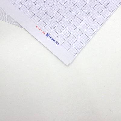 Giấy kiểm tra tiểu học Hồng Hà 4 ô ly vuông khổ 170 x 240mm 10 tờ đôi và 10 tờ đơn -  4964