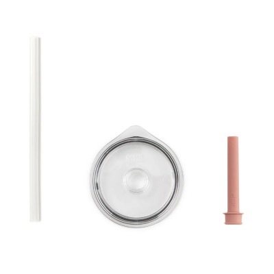 MiiR - Ly giữ nhiệt Tumbler Kèm Ống Hút - Màu Xanh Sương Mai/ Hồng Gỗ- 473ml