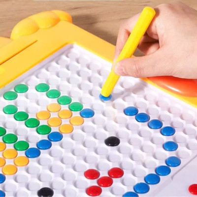 Bảng Vẽ Nam Châm Từ Tính , Bảng Vẽ Xếp Hình Nam Châm Thế Hệ Mới,Đồ Chơi Giáo Dục Xếp Hình Nam Châm, Bảng Vẽ Bút Bi Nam Châm Từ Tính Cho Bé