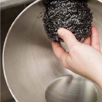 Set 02 miếng cọ xoong nồi chuyên dụng, làm từ thép không gỉ, bền dai, cho thời gian sử dụng lâu dài - nội địa Nhật Bản 