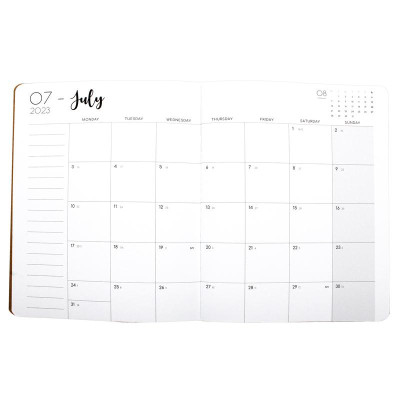 Sổ Kế Hoạch 18 Tháng SDstationery 48 Trang 120gsm: 07/2023 - 12/2024 - If You Can Dream It You Can Do It