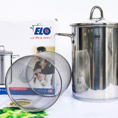 Nồi luộc giỏ trần thân cao ELO Rubin Spargeltopf 16cm Hàng chính hãng