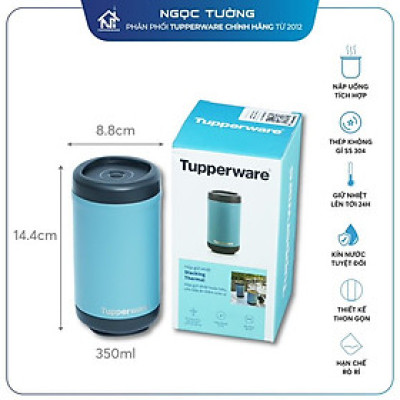 Bình giữ nhiệt Tupperware Thermal 350ml chính hãng Brighton