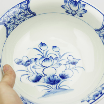 Bộ Đồ Ăn Hoa Mặt Trời Bát Tràng Men Ngọc - Khử Chì Và Kim Loại Nặng - Bèo Sen -55cm