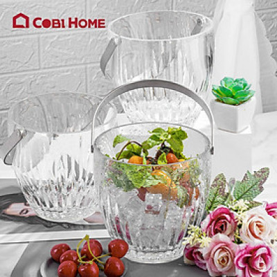 Xô đựng đá 2L  Có quai cầm 376425 . NHẬP KHẨU VÀ PHÂN PHỐI CHÍNH HÃNG COBI HOME.