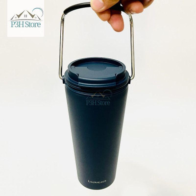 Ly giữ nhiệt Lock&Lock Bucket Tumbler có ống hút hoặc nắp bật , dung tích 540ml LHC4268 LHC4269