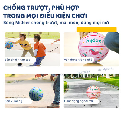 Bóng rổ cho bé Children’s Basketball Mideer đồ chơi vận động cho bé 3,4 5 6 7-10 tuổi