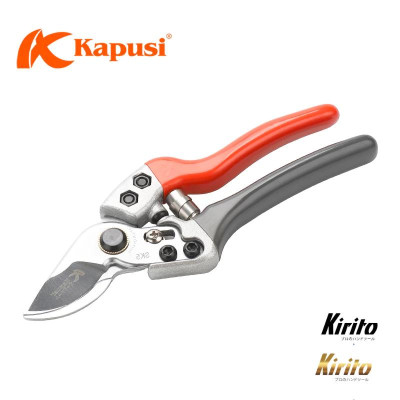 Kéo cắt cành trợ lực Nhật Kapusi Japan lưỡi thép SK-5 k8651