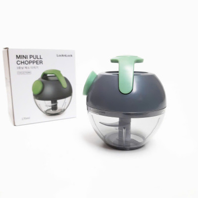 Dụng Cụ Băm Nhỏ Rau Củ Quả, Xay Tỏi Ớt Mini LocknLock CKS327GRN (hàng chính hãng)