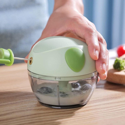 Máy Xay Tỏi Ớt, Xây Đồ Ăn Dặm Hình Con Heo Cầm Tay Mini