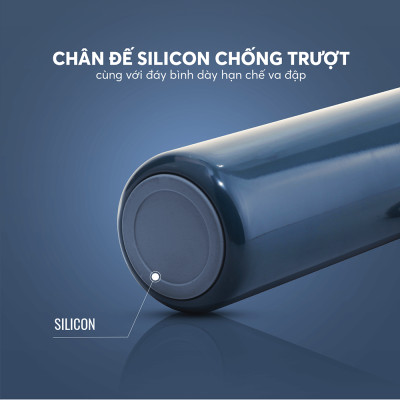 Bình giữ nhiệt Inox 304 Elmich EL8296 Dung tích 480ml, Hàng chính hãng, Có lưới lọc trà, Giữ nhiệt lâu 8H-10H - JoyMall