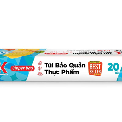 Túi Zipper đựng thực phẩm Kokusai TZIP00001328, TZIP59004626, TZIP59004619, TZIP00000307, nhiều kích cỡ