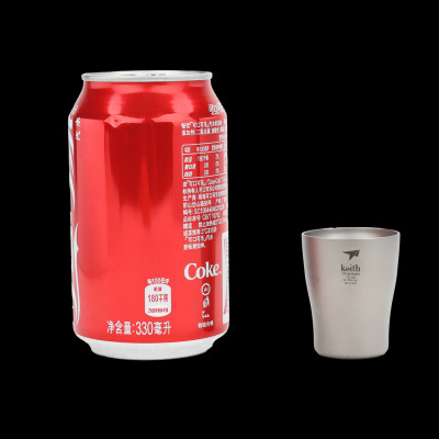 Bộ cốc uống rượu Titanium Wine Cup 10ml KEITH Ti9304 10ml (Bộ 2 chiếc)