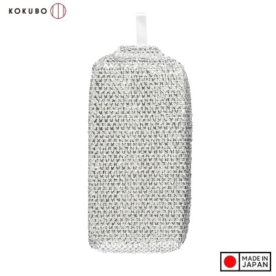 Set 03 miếng bọt biển cọ rửa xoong nồi Kokubo màng nhôm ion bạc Ag+ - Hàng nội địa Nhật Bản