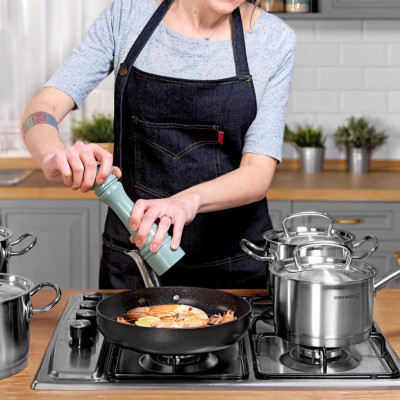 Nồi Quánh inox cao cấp Korkmaz Proline 2 lít có nắp - A1157 - Hàng chính hãng