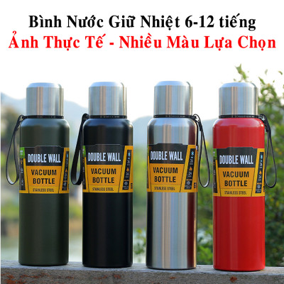 Bình Nước Giữ Nhiệt Cute 1000-1500ml Inox Giữ Nhiệt 8-12 Tiếng Có Nắp Uống, Lưới Lọc Trà, Ly Nước Giữ Nhiệt Nóng Lạnh Bình Nước Thể Thao Chính Hãng miDoctor