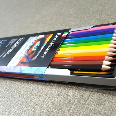 Bộ Bút Chì Màu Nước RNS 12 Màu