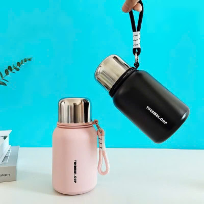 Bình Nước Giữ Nhiệt 450ML Mini Inox SUS 316 – Giữ Nhiệt Lâu, Dễ Dàng Mang Theo - HÀNG CHÍNH HÃNG MINIIN