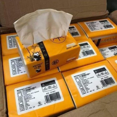 Thùng 30 Gói Giấy Ăn Gấu Trúc Siêu Dai Chuẩn Nội Địa Trung