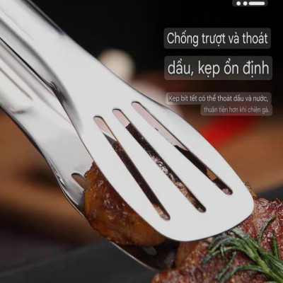 Kẹp Gắp Inox  - 24cm