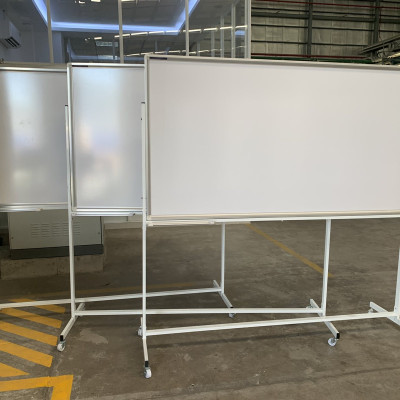 Bảng Di Động 01 Mặt Viết Bút Lông Bavico BD02 Trắng – 1.2 x 2.0 m