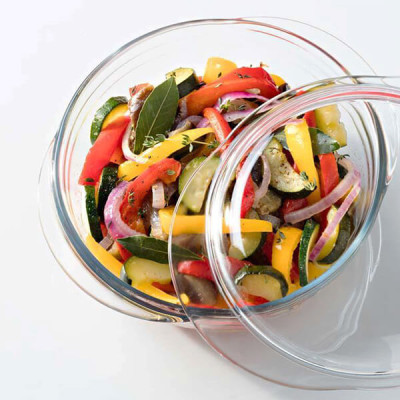 Tô Gốm Thủy Tinh Tròn Ocuisine - 18cm/20cm/23cm