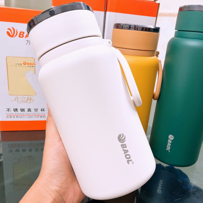 Bình giữ nhiệt nóng lạnh cao cấp BAOL WL32 inox304 có quai xách sang trọng dung tích 1280ml (Tặng kèm quà tri ân)- Hàng chính hãng