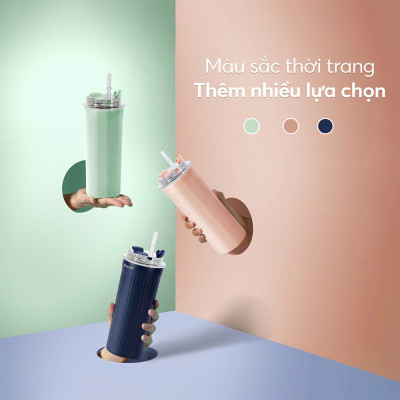 Cốc giữ nhiệt inox 304 Elmich EL8384 dung tích 500ml  - Hàng chính hãng