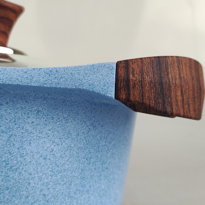 Nồi quánh đúc men đá Sapphire Greencook GCS09 sử dụng được bếp ga, bếp hồng ngoại, bếp từ...KHÔNG KÉN BẾP-Hàng chính hãng