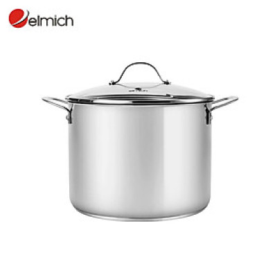 Nồi luộc gà 5 đáy Inox 304 Elmich EL-2525IN30 size 30cm cao 24cm dung tích 16L, bảo hành 24 tháng