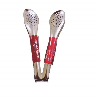 Kẹp gắp thức ăn bằng inox đầu tròn 30 cm