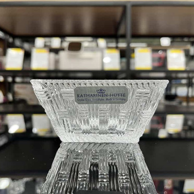 Thố Pha Lê Nachtmann Katharinen-Hutte 104124-2 Schale Bowl Korb Hàng Chính Hãng