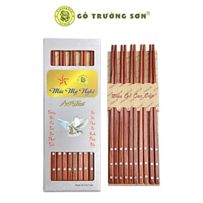 ĐŨA GỖ CAO CẤP - ĐŨA CẨM LAI CHẤM BI - HÀNG VIỆT NAM CHẤT LƯỢNG CAO ( 10 ĐÔI )