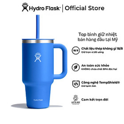Bình giữ nhiệt Hydro Flask 32 oz All Around Travel Tumbler có kèm ống hút - Hàng chính hãng(Season 2024)
