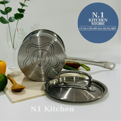 Nồi Quánh inox cao cấp Korkmaz Proline 2 lít có nắp - A1157 - Hàng chính hãng