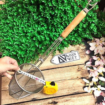 Vợt Trụng Hủ Tiếu, Mì (Loại Chất lượng) 50cm - Sâu Lòng, Inox Chất lượng. Chuyên phục vụ Sp Gia dụng, Khuôn làm bánh, Dụ