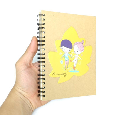 Sổ Lò Xo The Sun - Friendly (13x18cm) - Mẫu 3