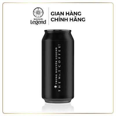 Bình Giữ Nhiệt Trung Nguyên Legend (3 màu Đen, Bạc, Trắng)
