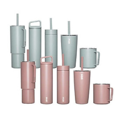 MiiR - Ly Bình giữ nhiệt 5 món - Màu Xanh Sương Mai/ Hồng Gỗ